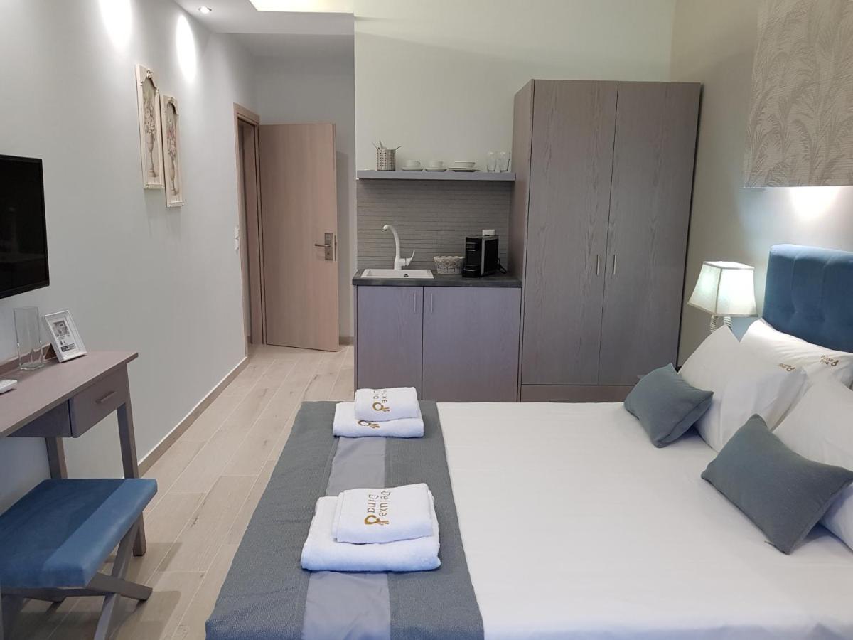 Deluxe Dina Apartment Skala Potamia  Luaran gambar