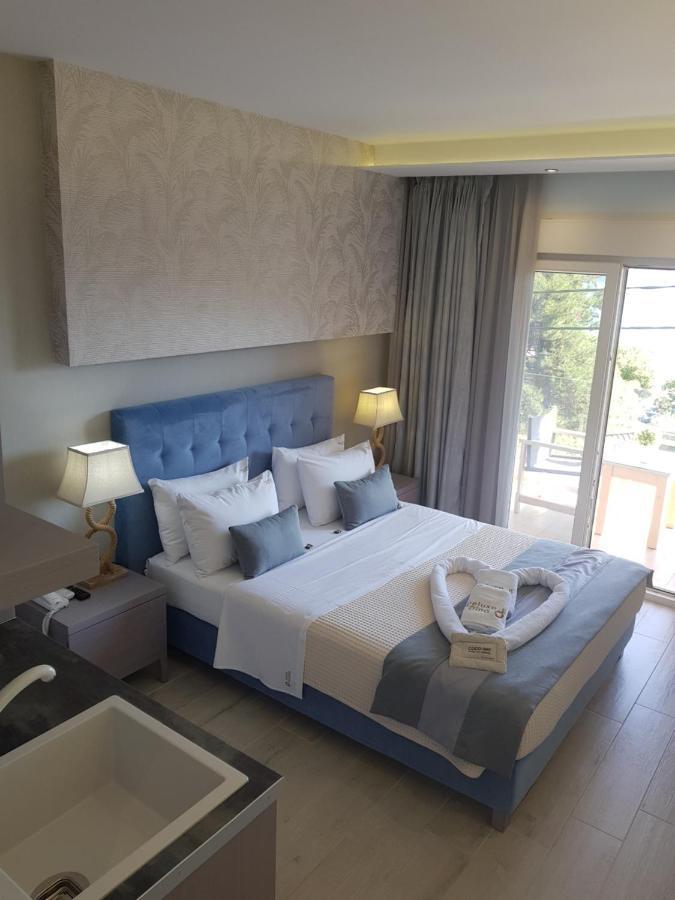 Deluxe Dina Apartment Skala Potamia  Luaran gambar
