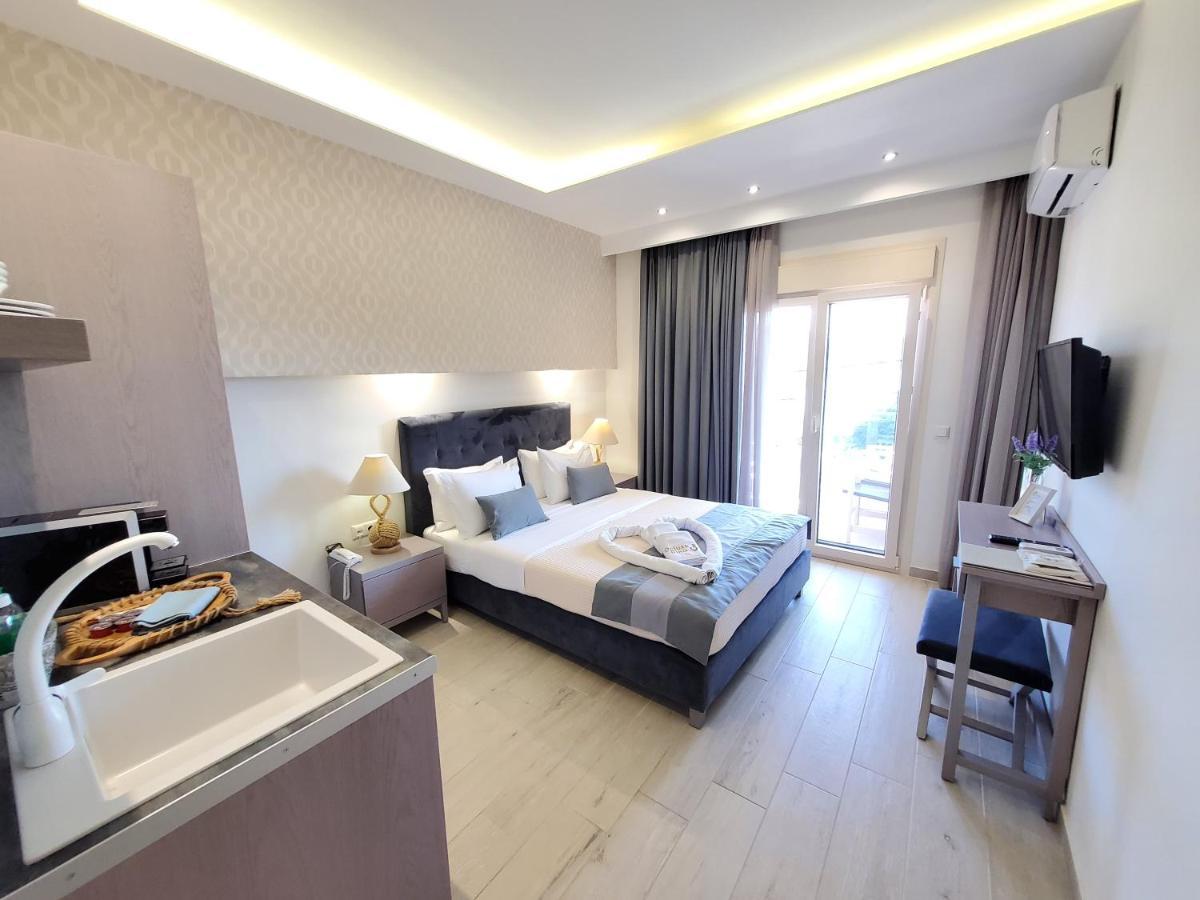 Deluxe Dina Apartment Skala Potamia  Luaran gambar