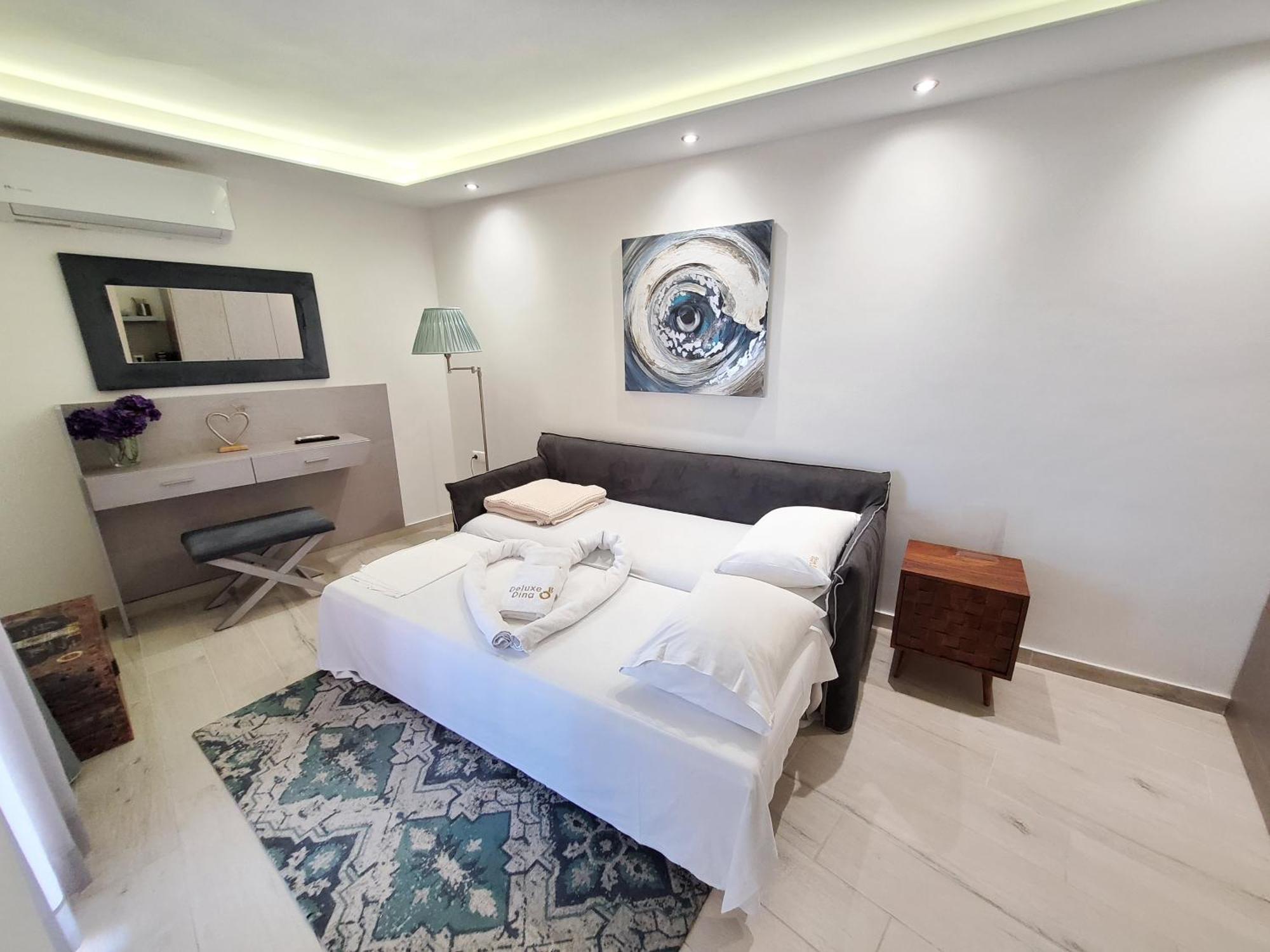 Deluxe Dina Apartment Skala Potamia  Luaran gambar