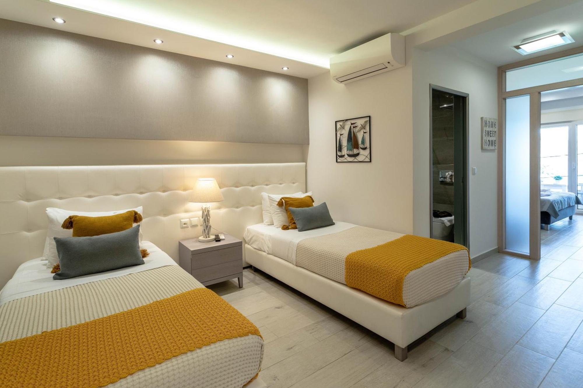 Deluxe Dina Apartment Skala Potamia  Luaran gambar