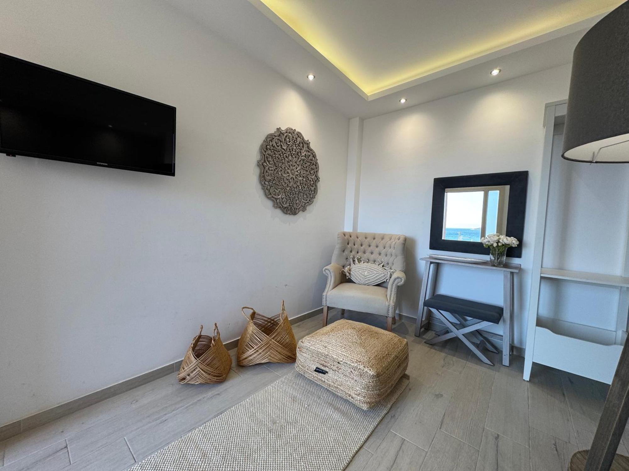 Deluxe Dina Apartment Skala Potamia  Luaran gambar