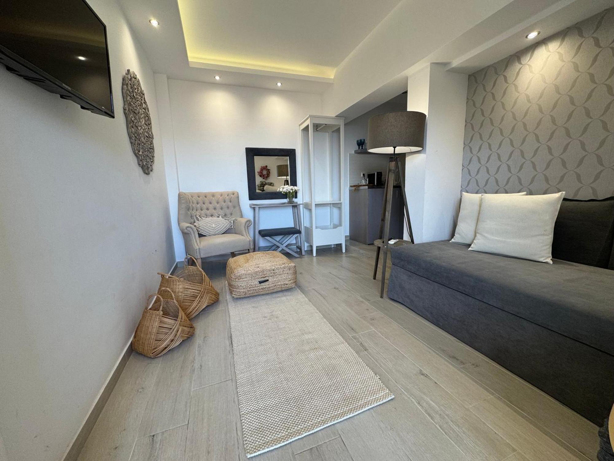 Deluxe Dina Apartment Skala Potamia  Luaran gambar